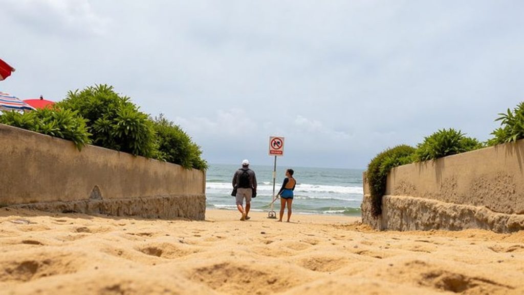 Vista de Playa de Los Pulpos en Málaga, Málaga