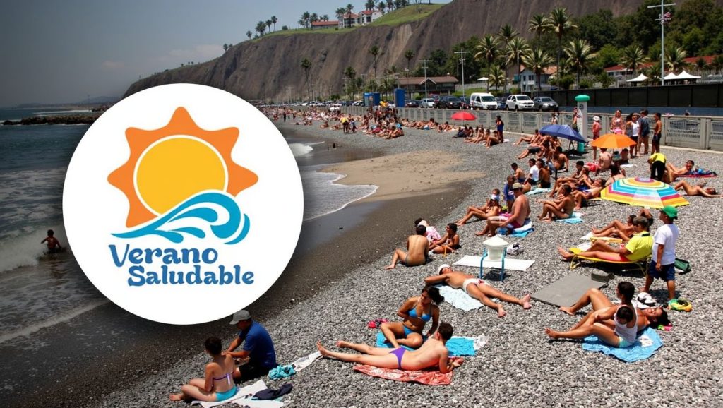 Panorámica completa de Playa de Los Pulpos, playa de Málaga