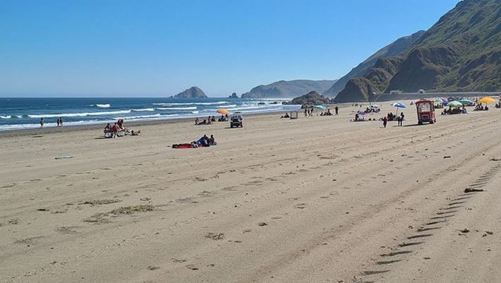 Playa de los Quebrantos en Asturias (Asturias)