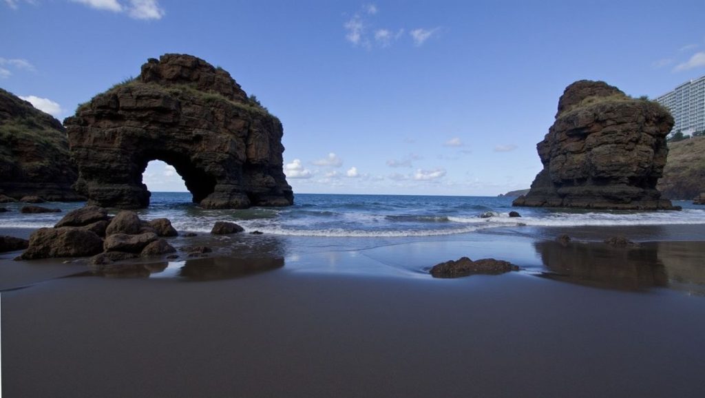 Arena de Playa de los Roques, Puerto de la Cruz (Tenerife)