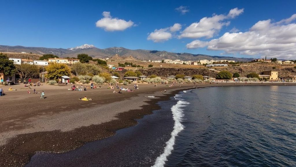 Playa de los Topos en Guía de Isora (Tenerife)