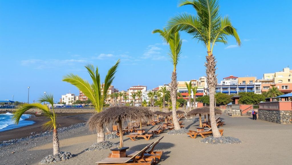 Panorámica de Playa de los Topos, Tenerife