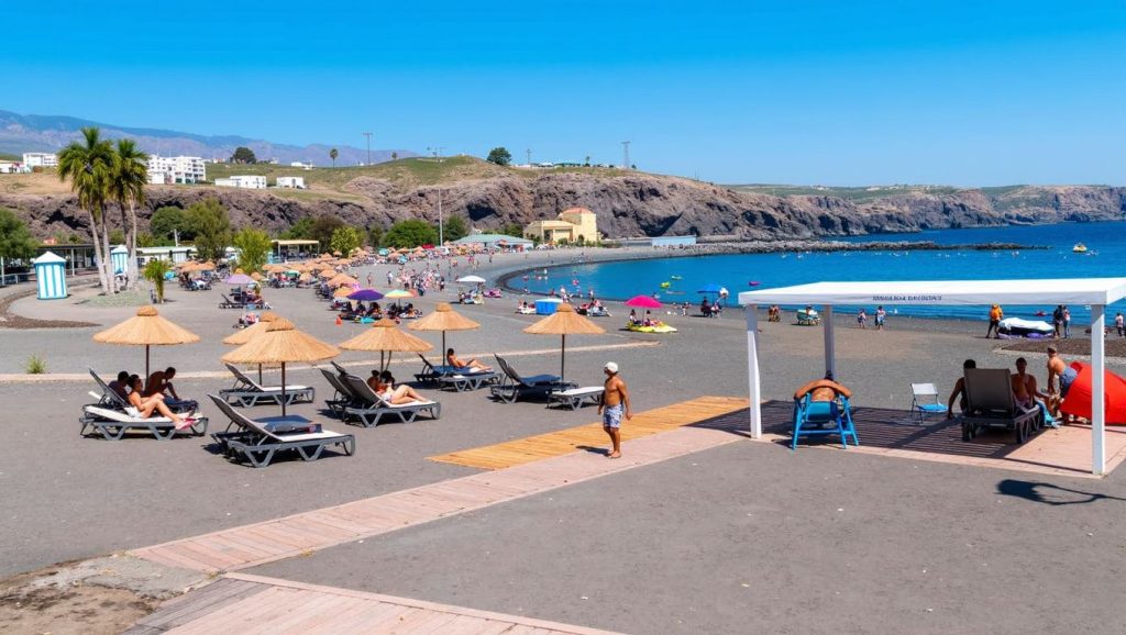 Aguas de Playa de los Topos en Guía de Isora (Tenerife)