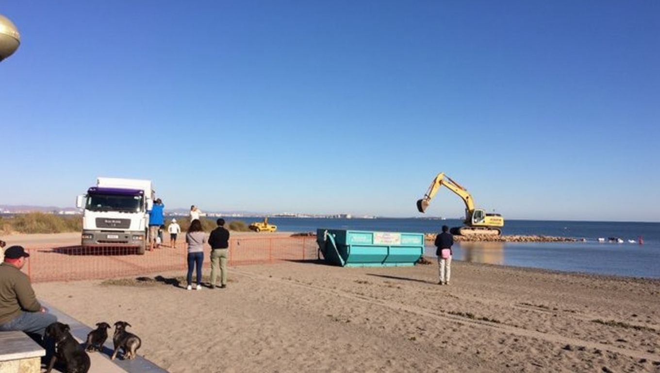 Playa de Los Urrutias (Cartagena, Murcia)