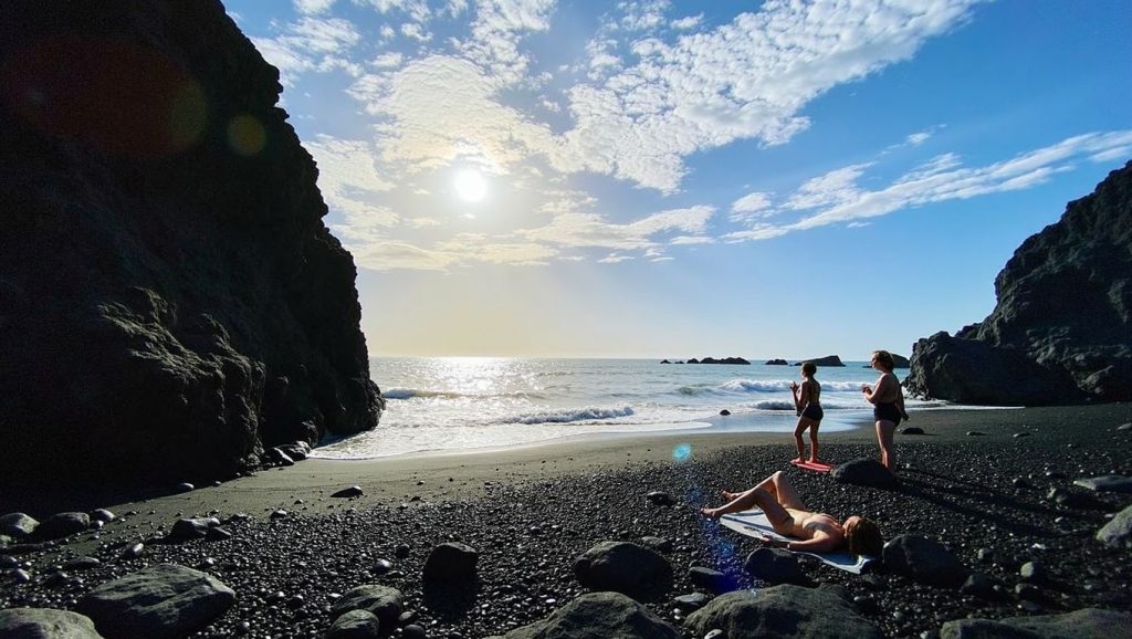 Entorno natural de Playa de Malpique en La Palma