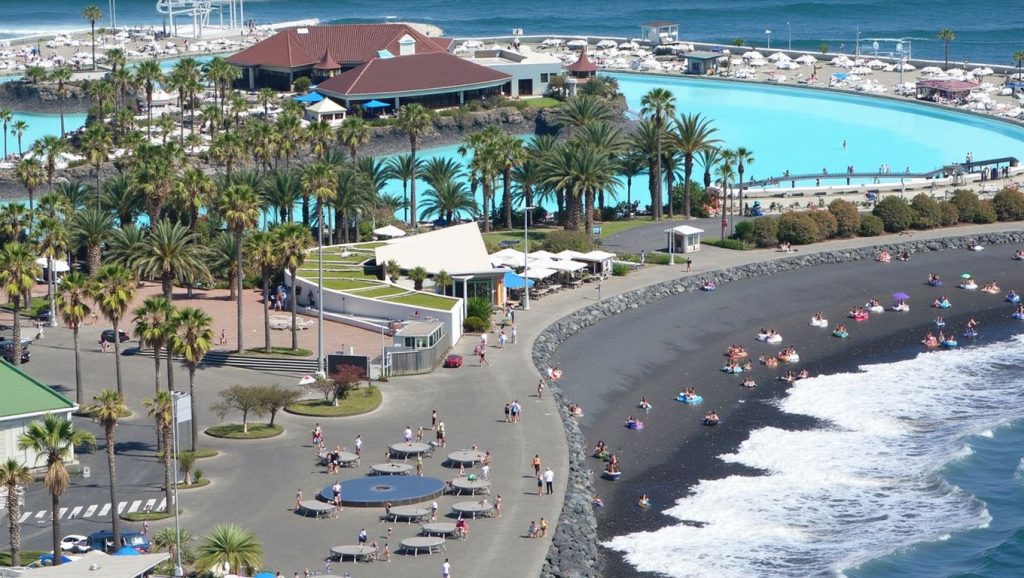 Playa de Martínez-Alonso en Santa Úrsula (Tenerife)