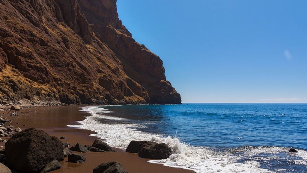 Playa de Masca en Santiago del Teide (Tenerife)