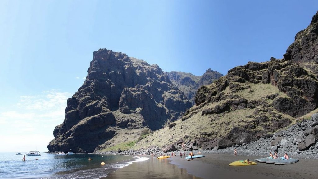 Arena de Playa de Masca, Santiago del Teide (Tenerife)