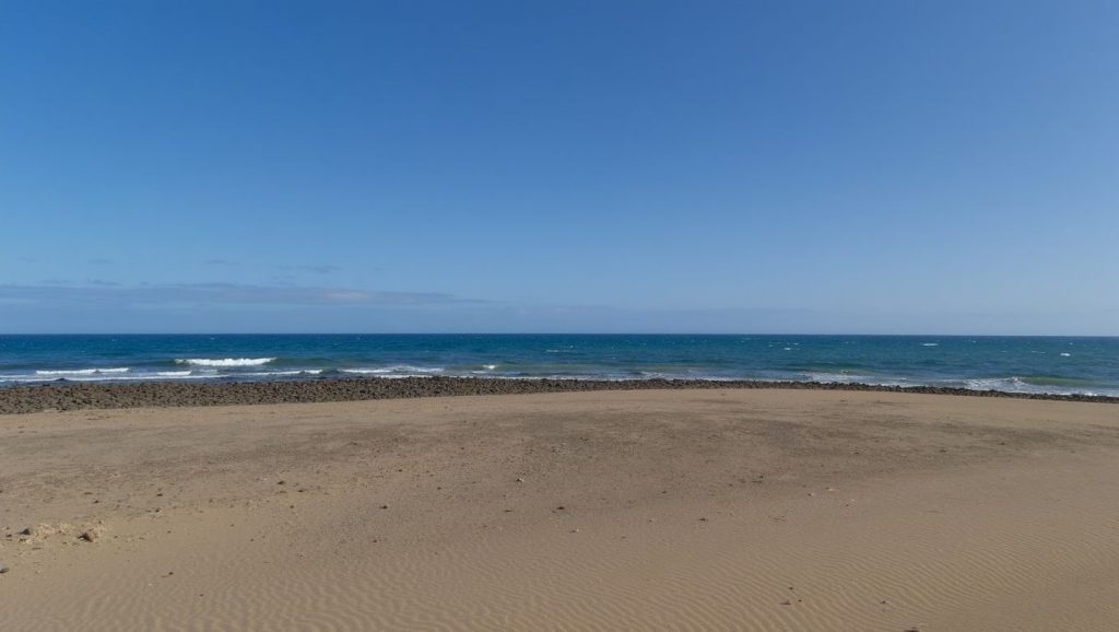 Olas y surf en Playa Matagorda, San Bartolomé (Lanzarote)
