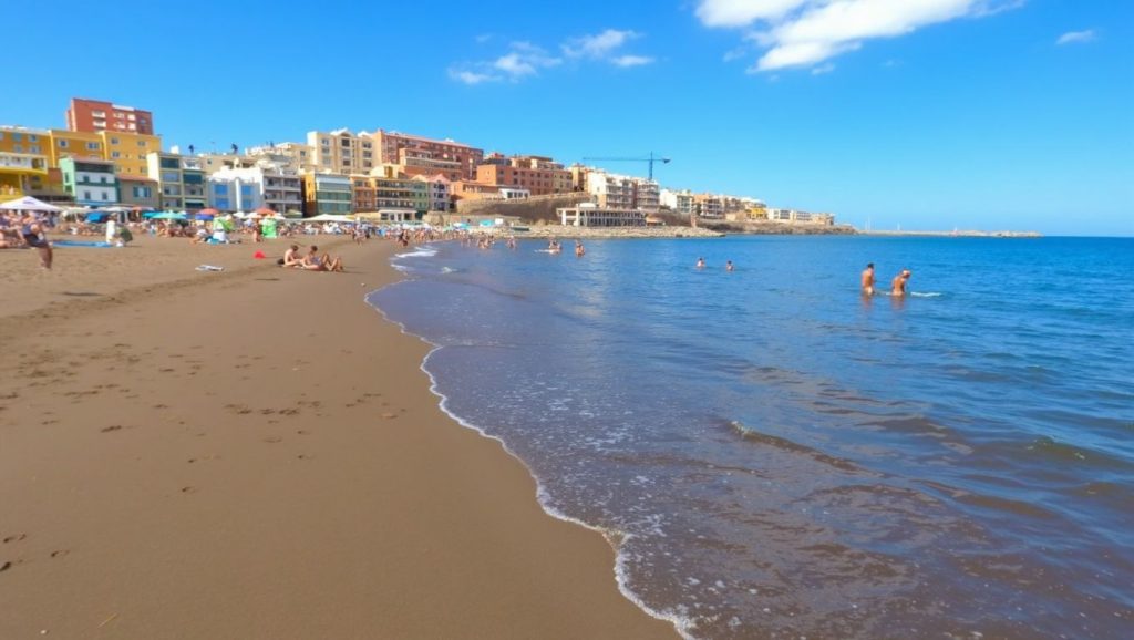 Aguas de Playa de Melenara en Telde (Gran Canaria)