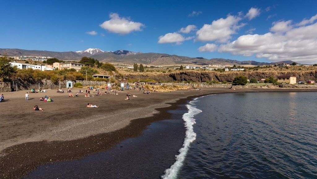 Arena de Playa de Mendez, Guía de Isora (Tenerife)
