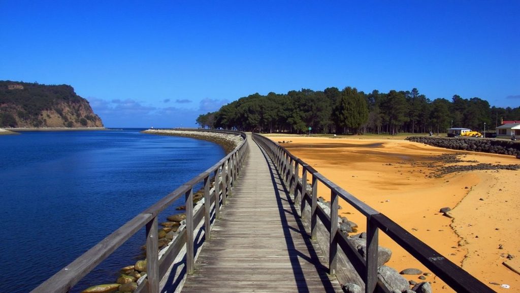 Aguas de Playa de Misiego en Villaviciosa (Asturias)