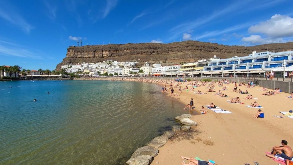 Playa de Mogán en Mogán (Gran Canaria)