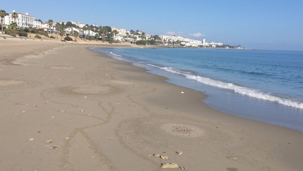 Playa Mojácar en Mojácar, Almería