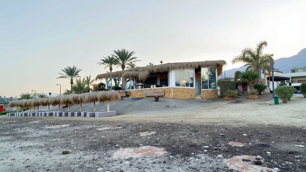Vista del litoral en Playa de Mojácar, Mojácar