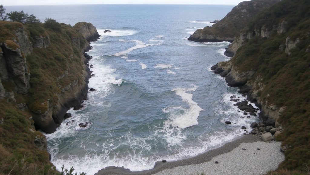 Playa de Monellos en Asturias (Asturias)