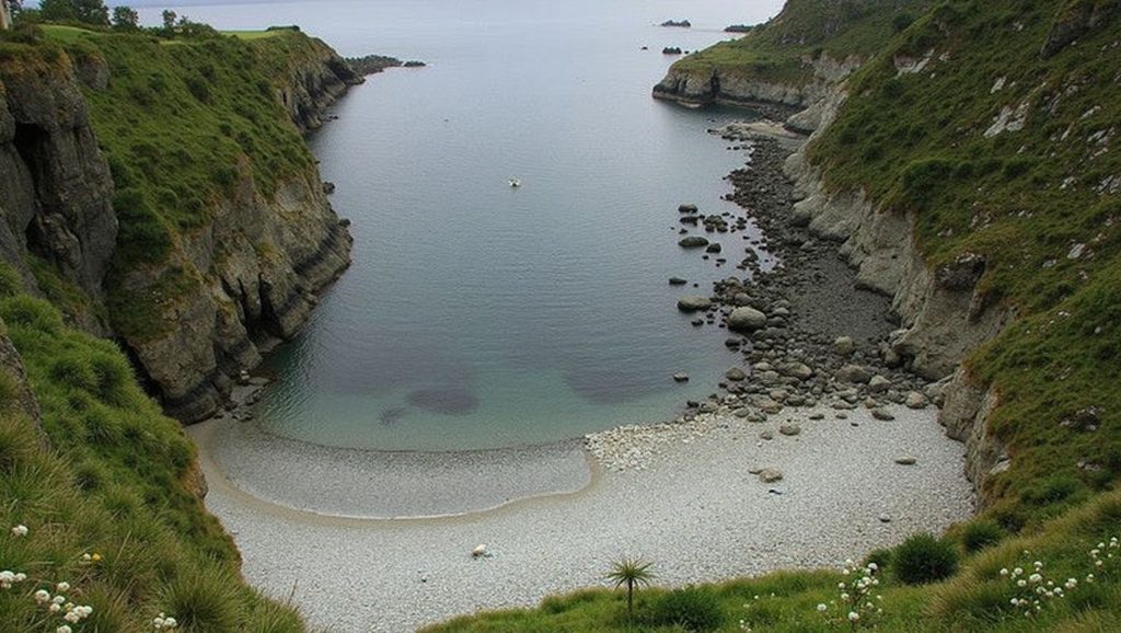 Acantilados y costa de Playa de Monellos, Asturias (Asturias)