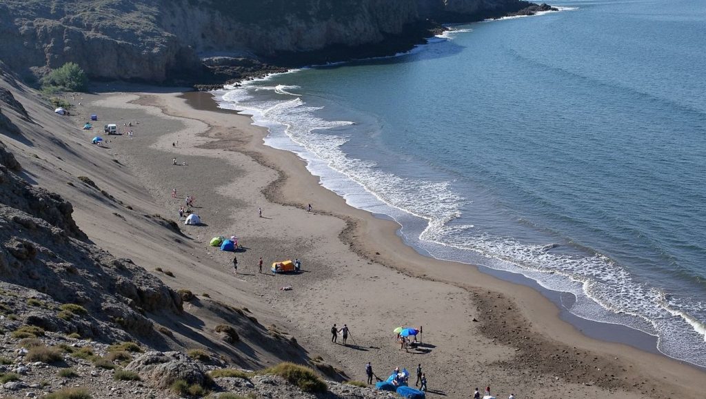 Aguas de Playa de Montaña Arena en San Bartolomé de Tirajana (Maspalomas) (Gran Canaria)