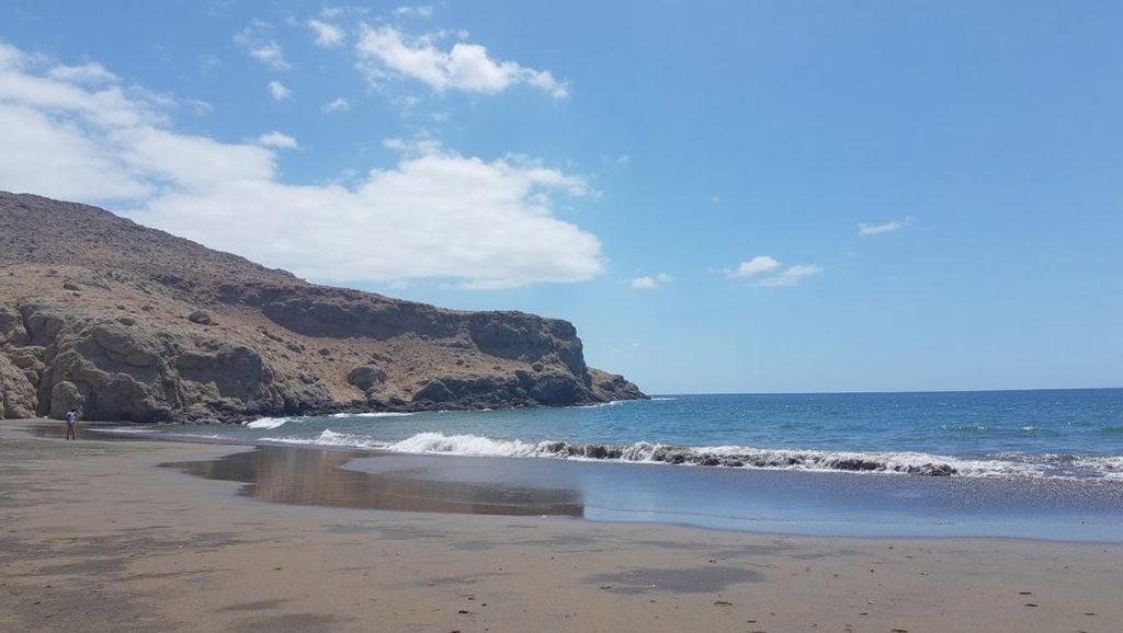 Entorno natural de Playa de Montaña Arena en Gran Canaria