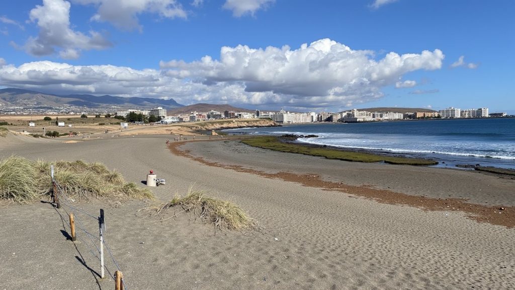 Aguas de Playa de Montaña Roja en Alajeró (Tenerife)
