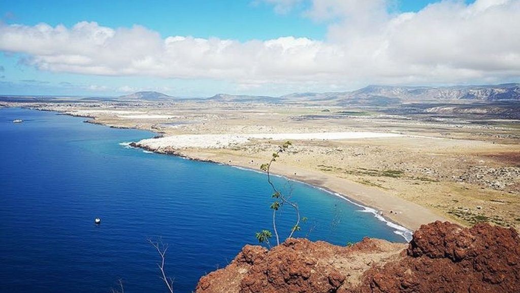 Arena de Playa de Montaña Roja, Alajeró (Tenerife)