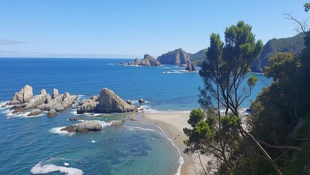 Playa de Munielles en Asturias (Asturias)