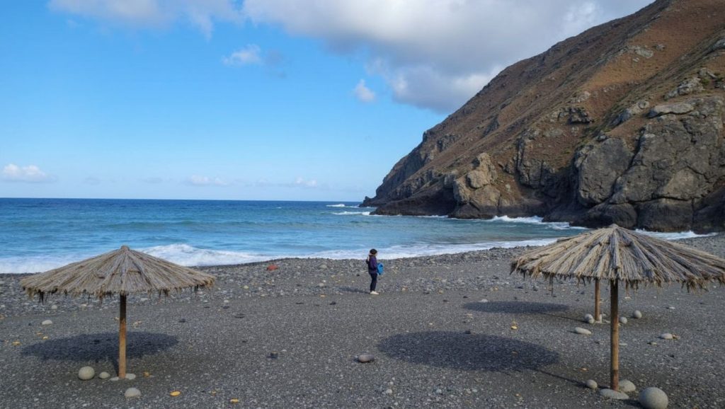 Aguas de Playa de Negrín en Vallehermoso (La Gomera)