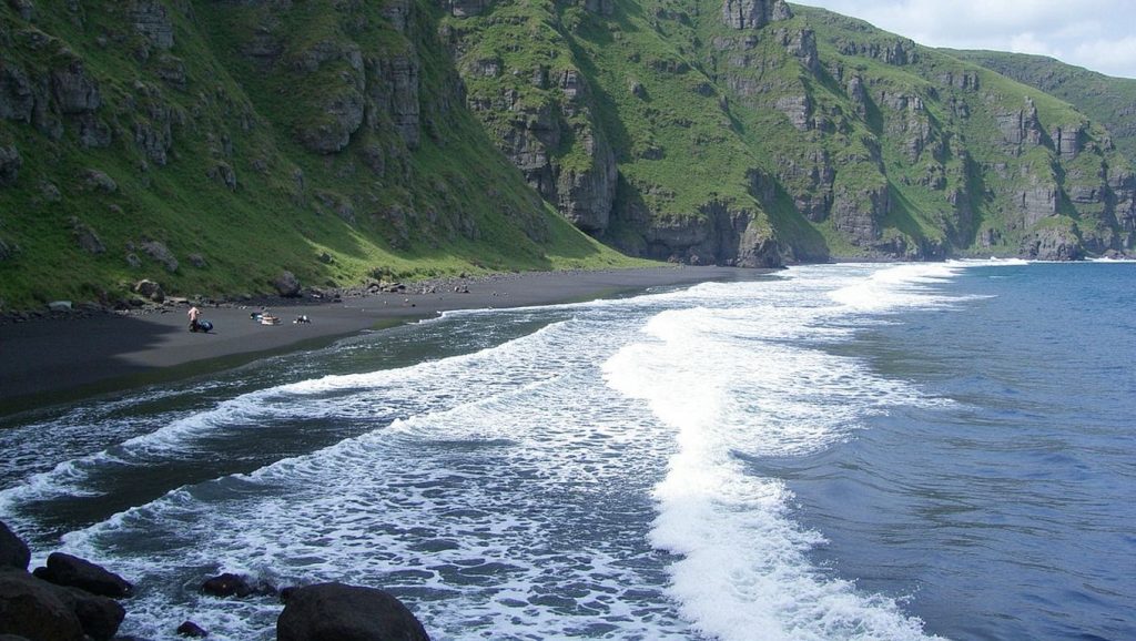 Arena de Playa de Nogales, Puntallana (La Palma)
