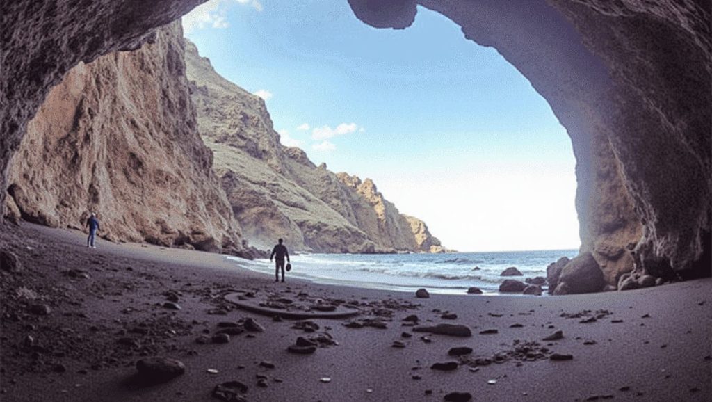 Panorámica de Playa de Ocadila, Tenerife