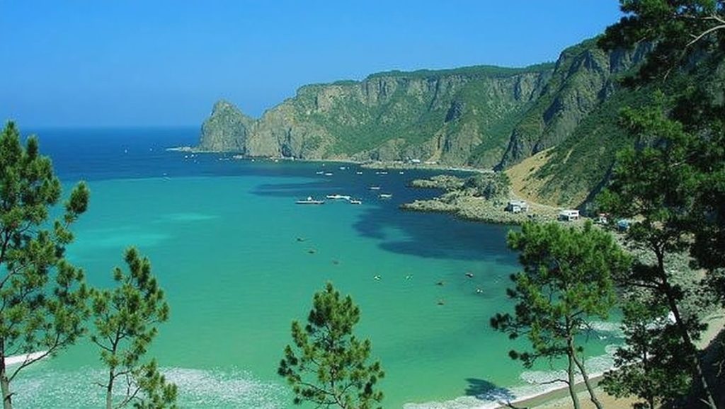 Playa de Oleiros en Asturias (Asturias)