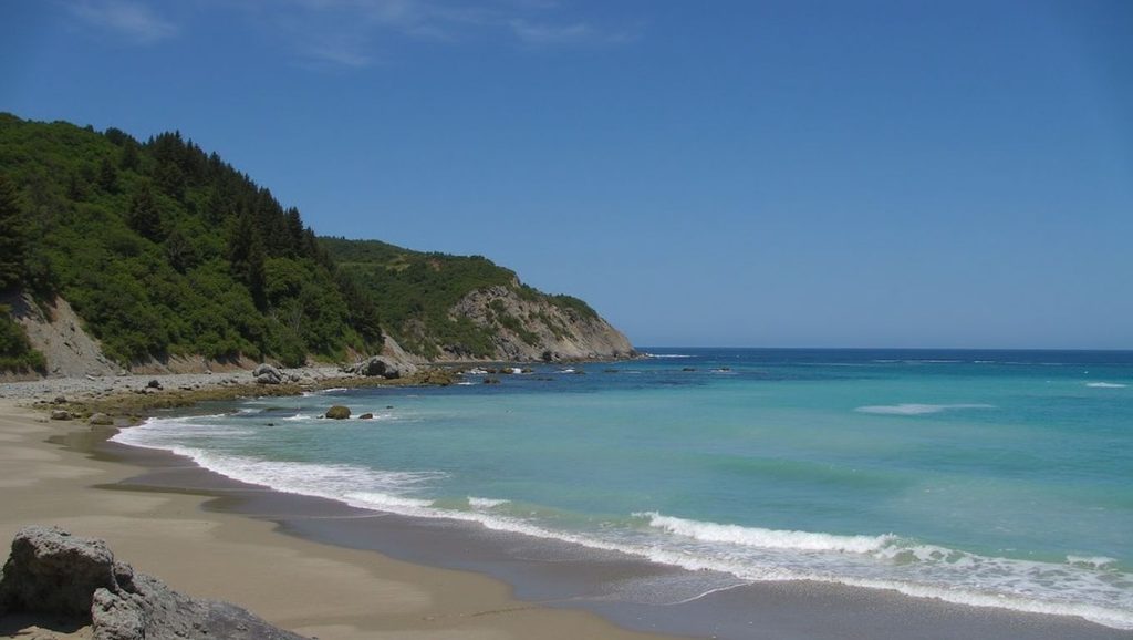 Aguas de Playa de Oleiros en Asturias (Asturias)