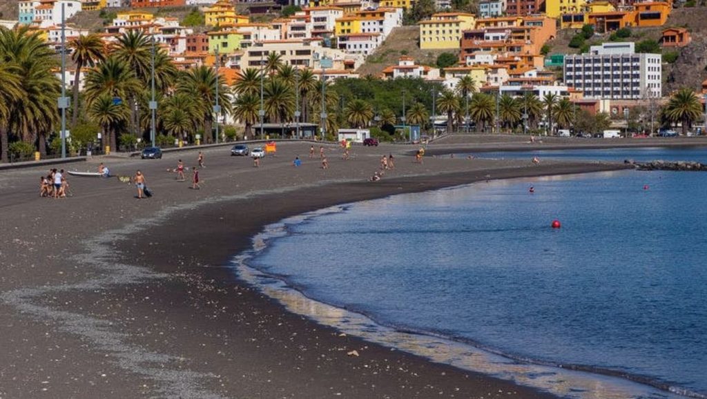 Arena volcánica de Playa de Oroja, San Sebastián de la Gomera (La Gomera)