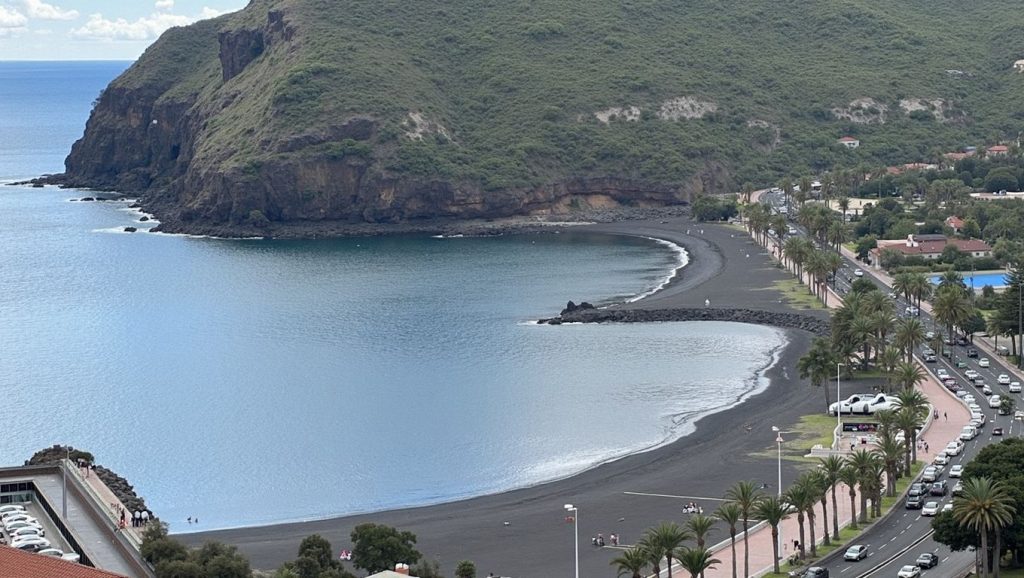 Entorno natural de Playa de Oroja en La Gomera