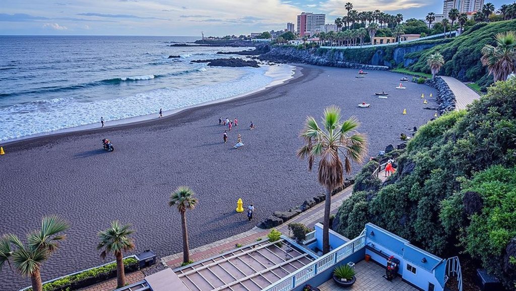 Arena de Playa de Pachila, Tegueste (Tenerife)