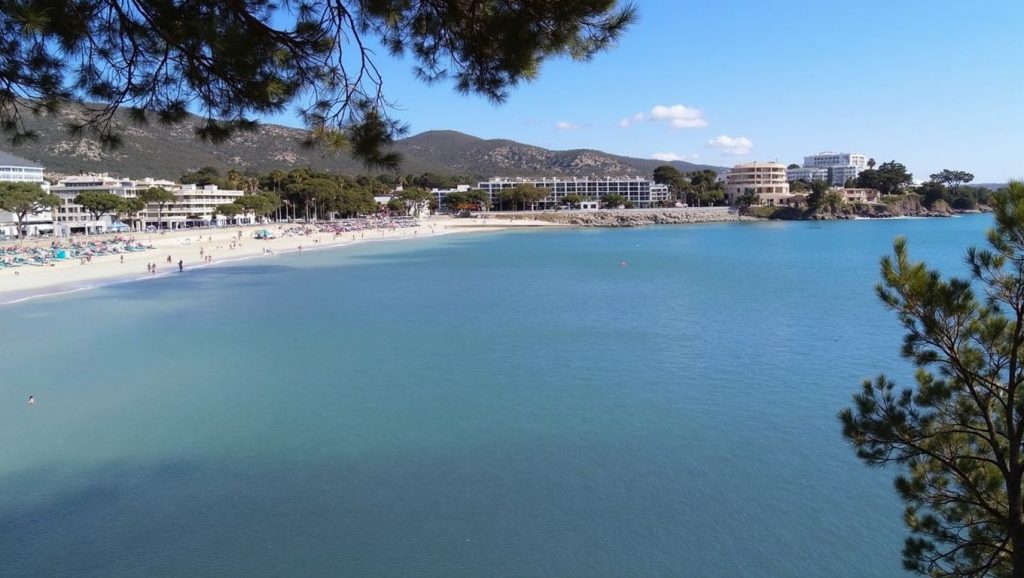 Acceso a Playa de Palmanova desde el aparcamiento, Calvià