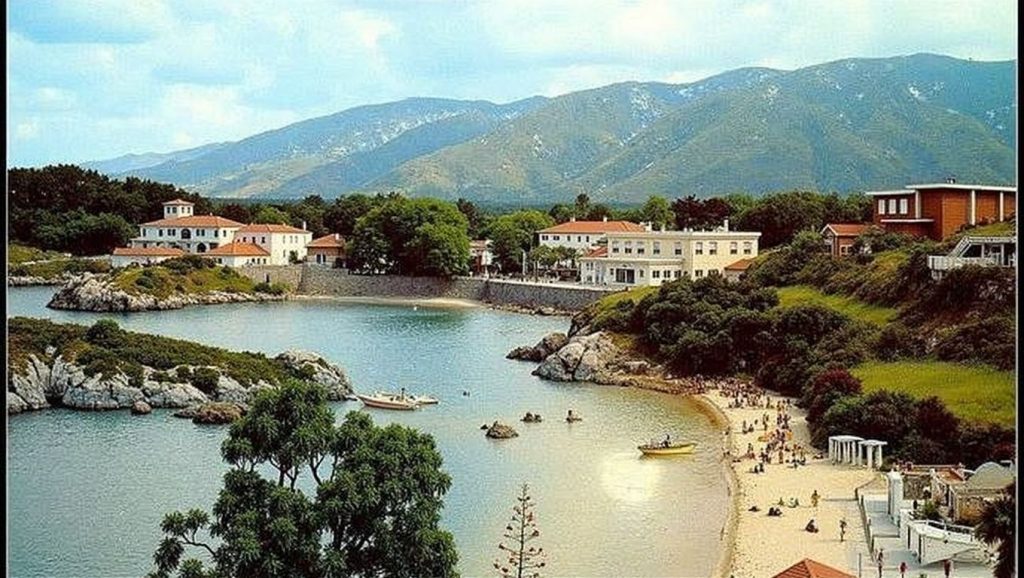 Acantilados y costa de Playa de Palombina, Asturias (Asturias)