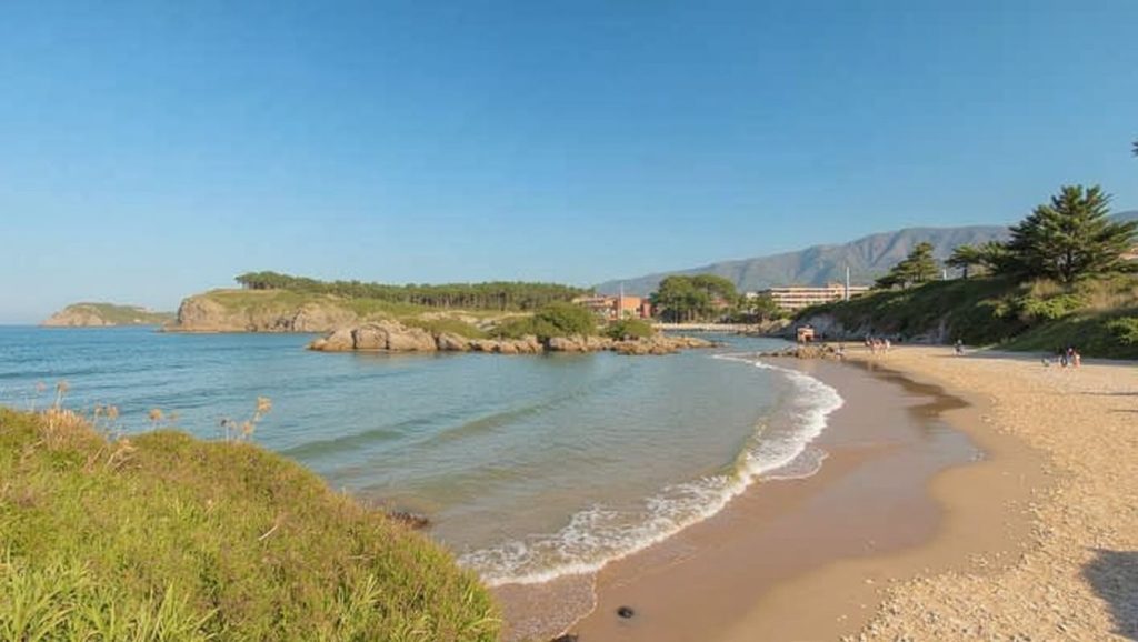 Aguas de Playa de Palombina en Asturias (Asturias)