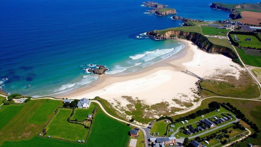 Aguas de Playa de Peñarronda en Castropol (Asturias)