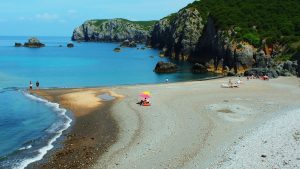 playa de Pendueles o Castiellu