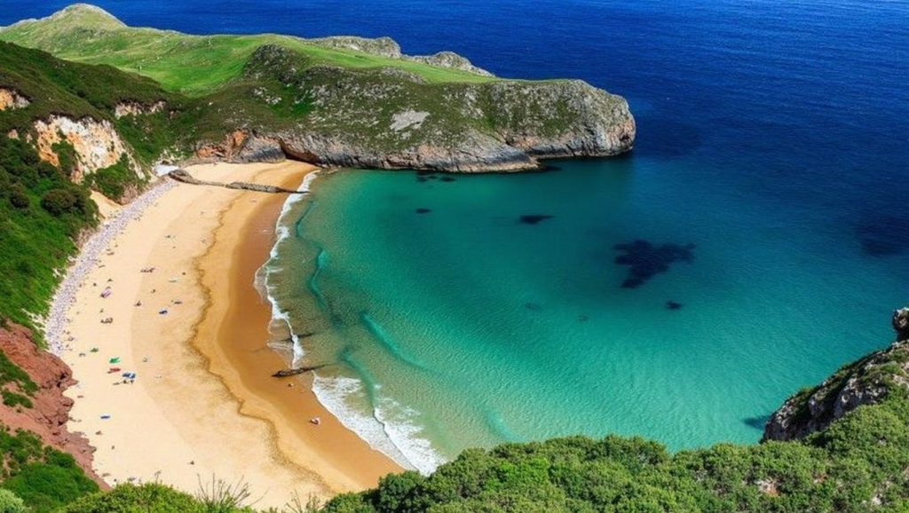 Acantilados y costa de Playa de Permenande, Asturias (Asturias)
