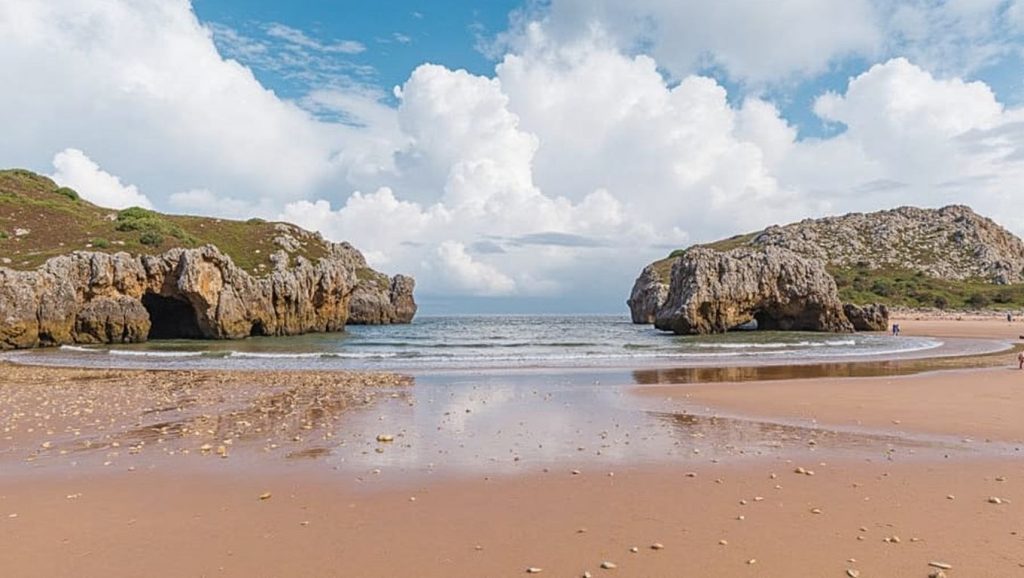 Aguas de Playa de Permenande en Asturias (Asturias)