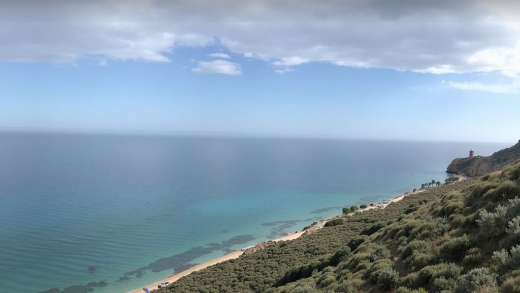Playa de Playa de Perros El Perulejo, Mojácar, costa de Almería