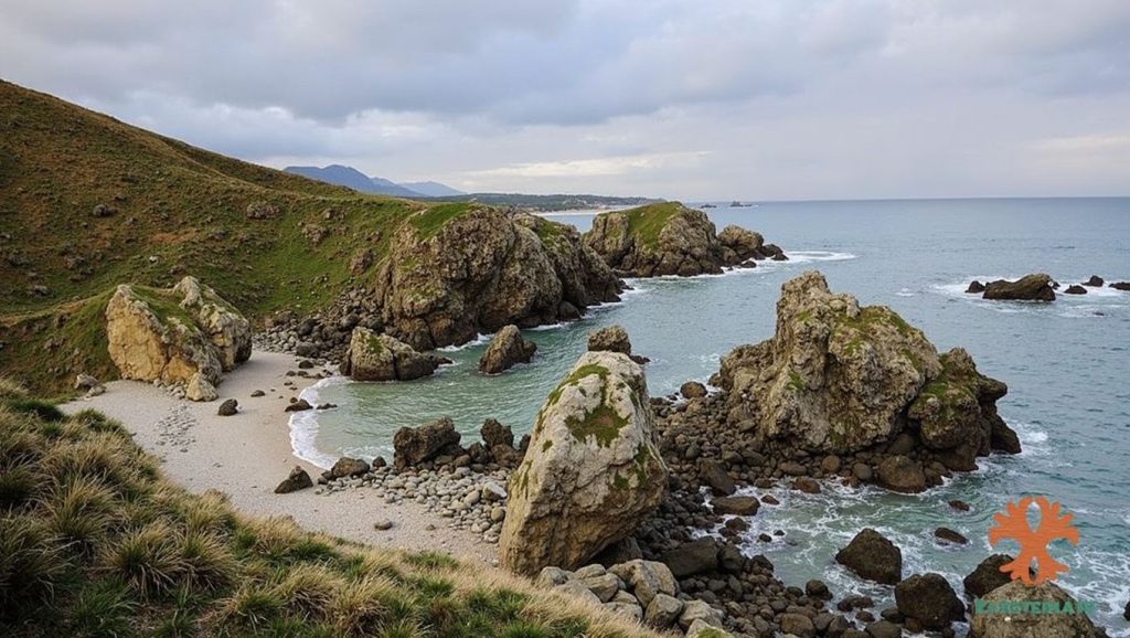 Aguas de Playa de Pestaña en Asturias (Asturias)