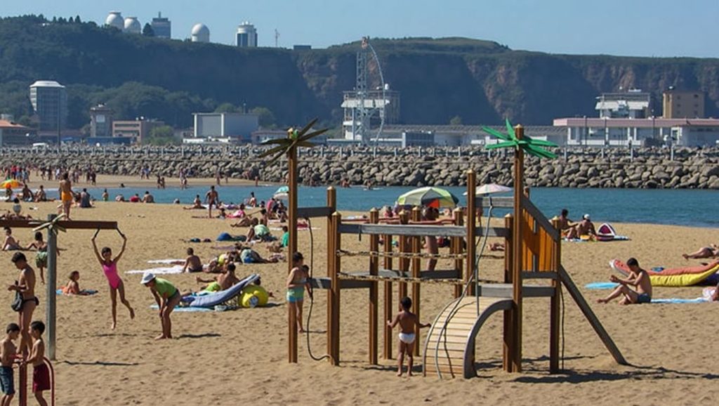 Arena de Playa de Poniente, Asturias (Asturias)