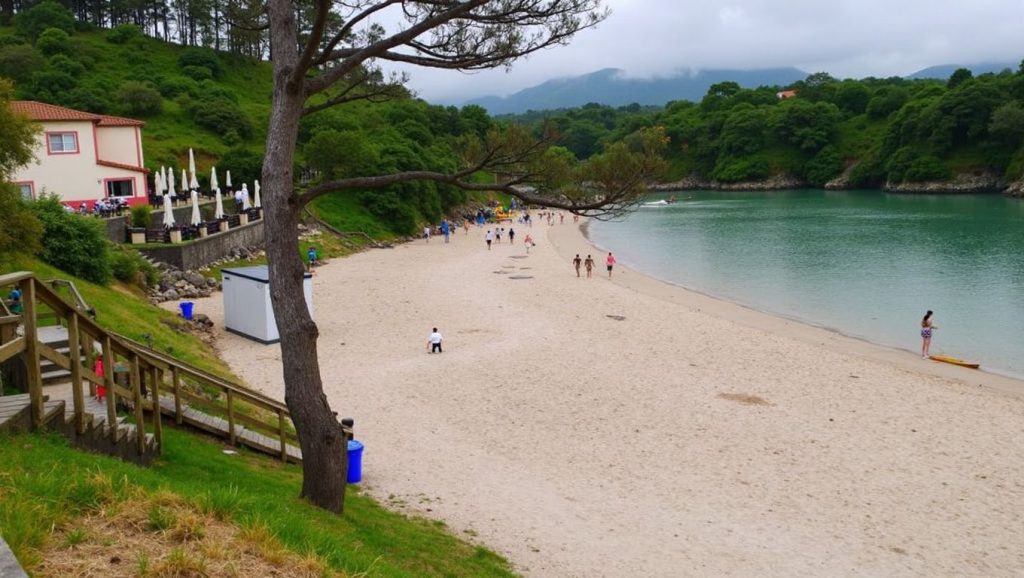 Playa de Poo en Asturias (Asturias)