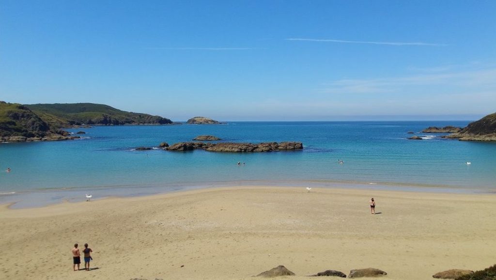 Acantilados y costa de Playa de Porcía, Asturias (Asturias)
