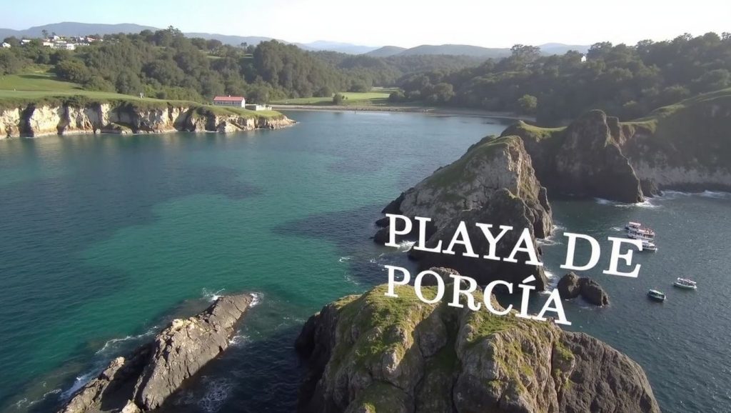 Aguas de Playa de Porcía en Asturias (Asturias)