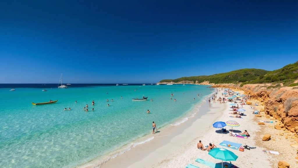 Textura de arena en Portinatx, Sant Joan de Labritja, Ibiza