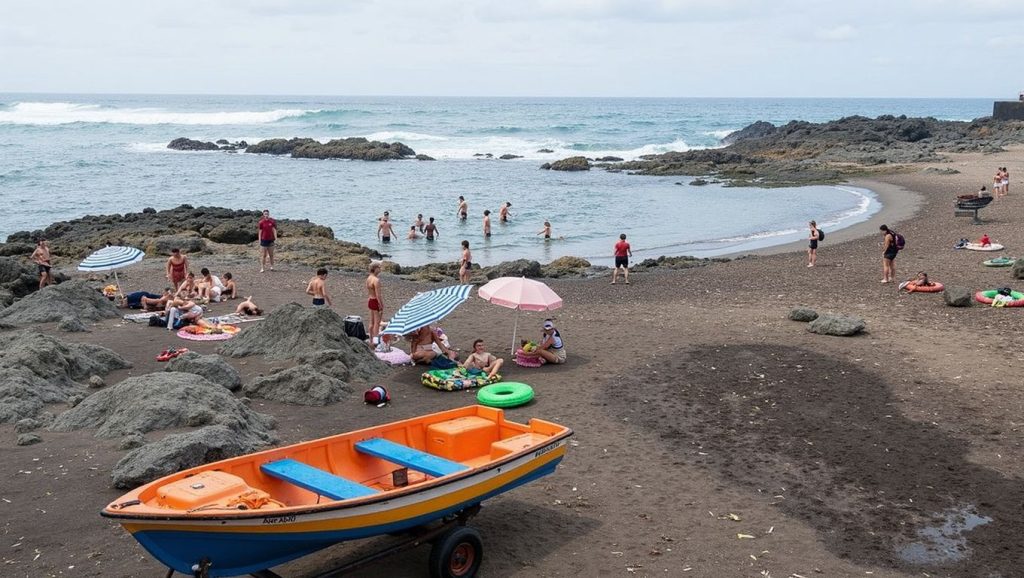 Arena de Playa de Puertillo, Arucas (Gran Canaria)