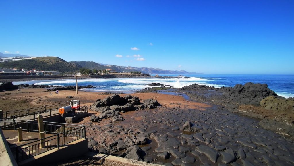 Entorno natural de Playa de Puertillo en Gran Canaria